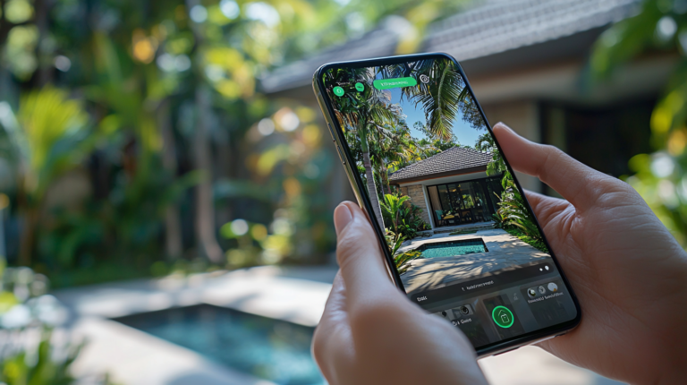 pack alarme et vidéosurveillance WiFi installé dans une villa à La Réunion — Run Protection